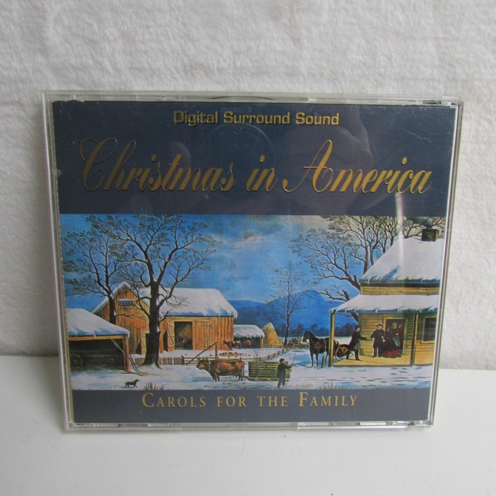 Vintage Christmas in America CD Carols Classics Holiday Family‎ Songs 1994 Album